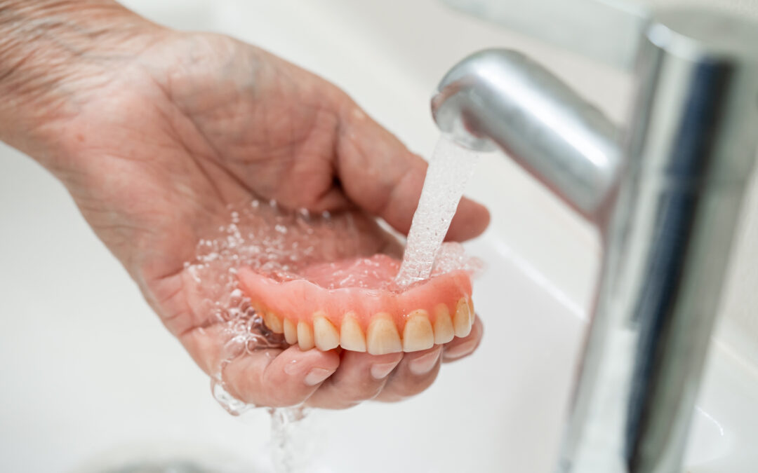 How to Wash Dentures Without Damaging Them