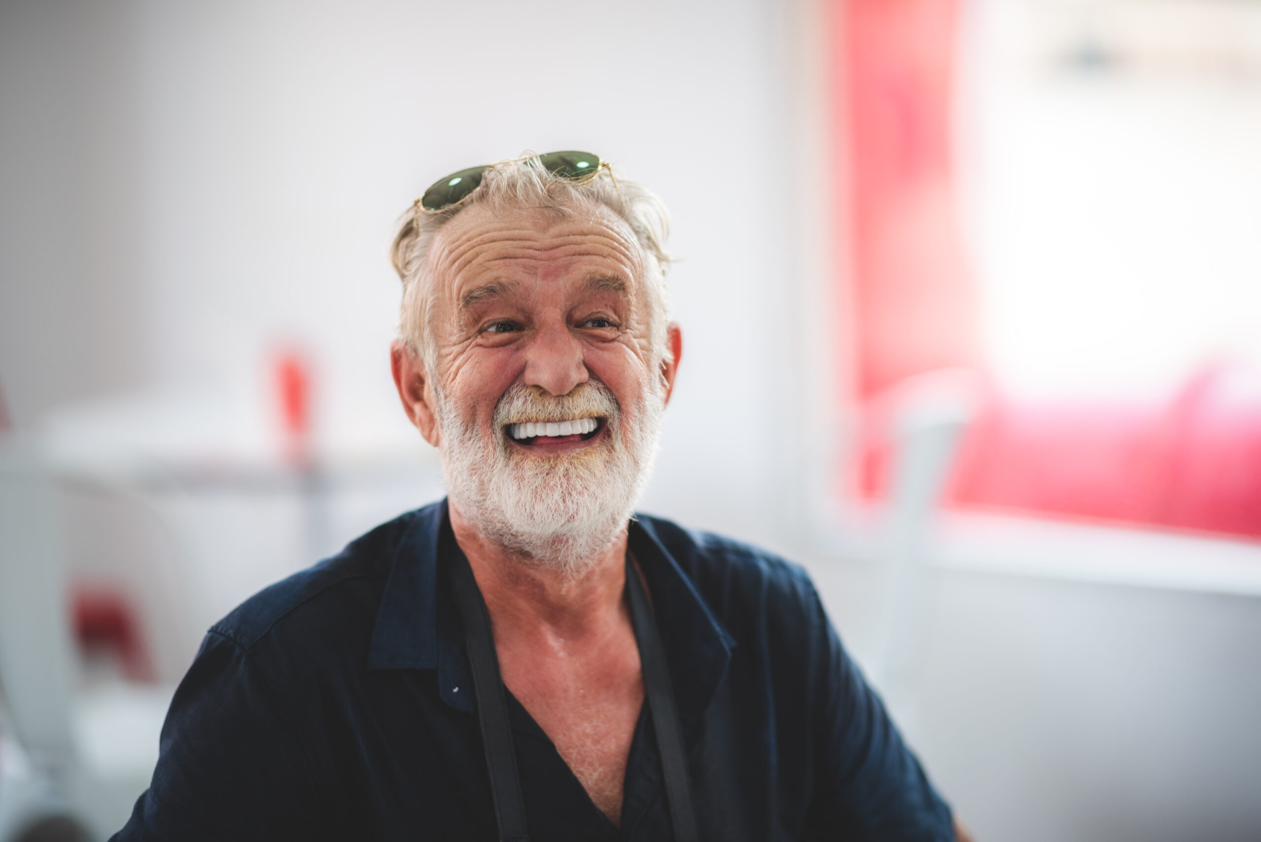 This pensioner cannot hide her smile after having new dentures